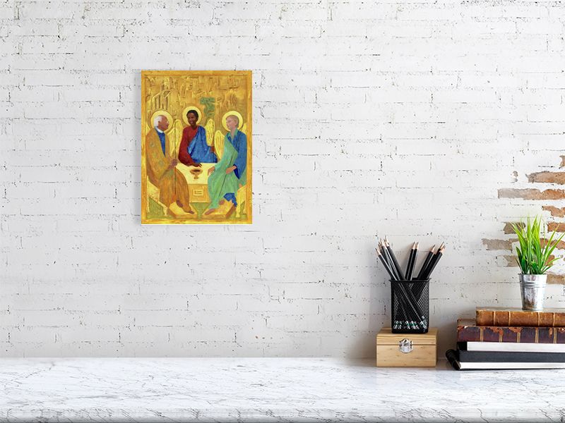 Trinity - After Rublev, Iona – Meg Wroe Art Store